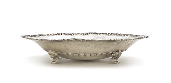 *A Continental Silver Serving Dish