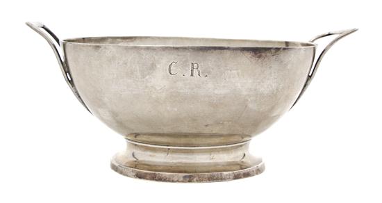 A Continental Silver Handled Bowl 156006