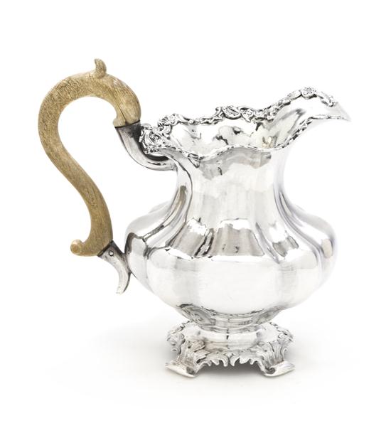 A Russian Silver Creamer Moscow 15602d