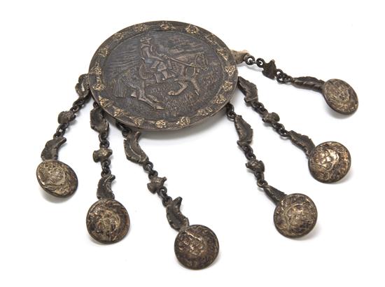 An Argentinian Silver Vest Chatelaine 156048