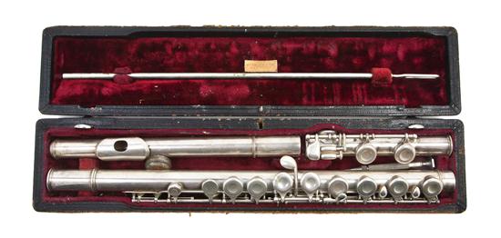 An American Silver Flute William 156061