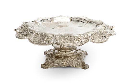 *An American Sterling Silver Tazza