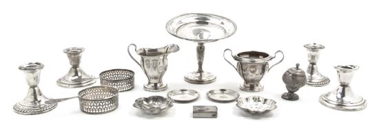 A Collection of American Sterling 156084