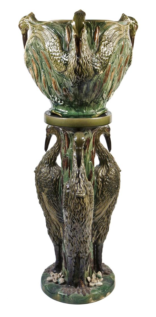 An American Pottery Jardiniere