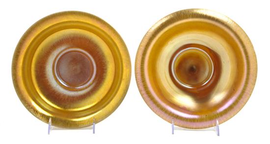 A Pair of Steuben Aurene Glass 1560f9