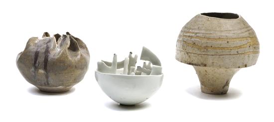  Three Ceramic Articles Ruth Duckworth 15613f
