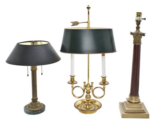 A Regency Style Bouillotte Lamp 1561b8