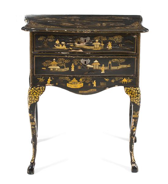 A George III Style Lacquered and 1561f6