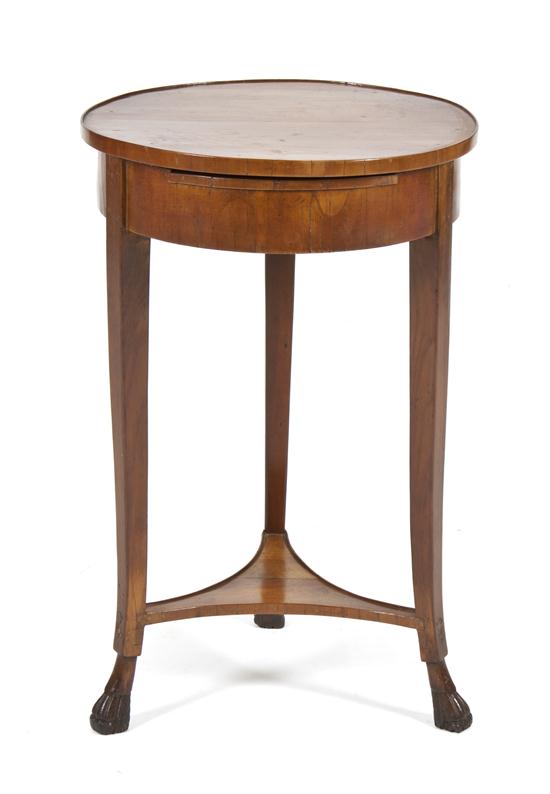 An American Mahogany Occasional Table