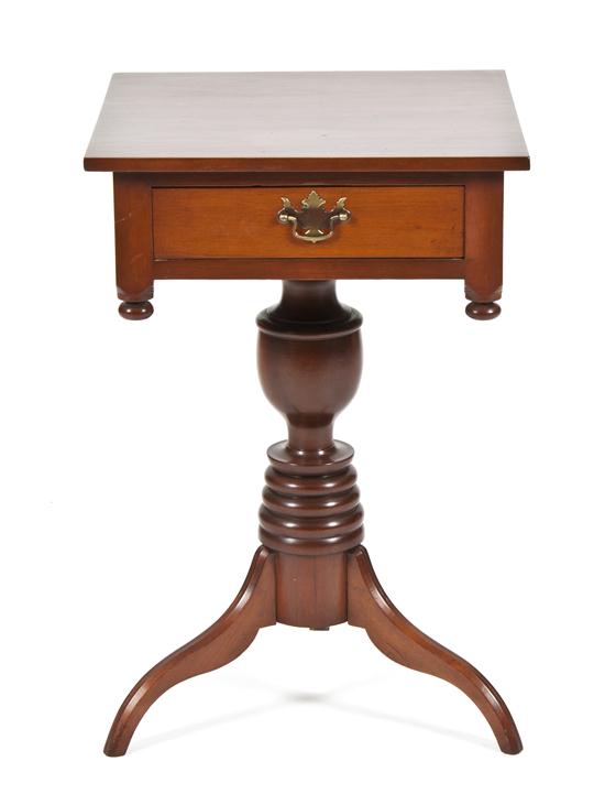 An American Mahogany Work Table