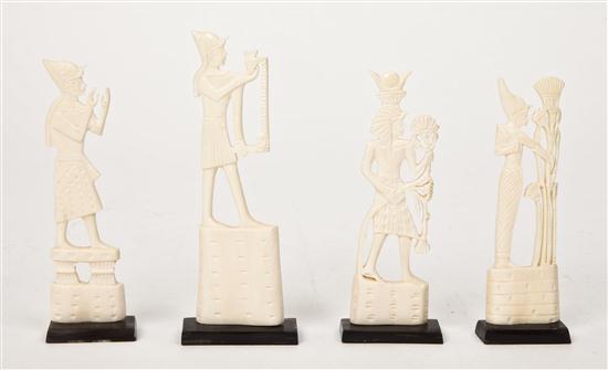 A Collection of Four Egyptian Carved 156266