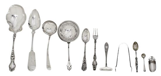 A Group of American Sterling Silver