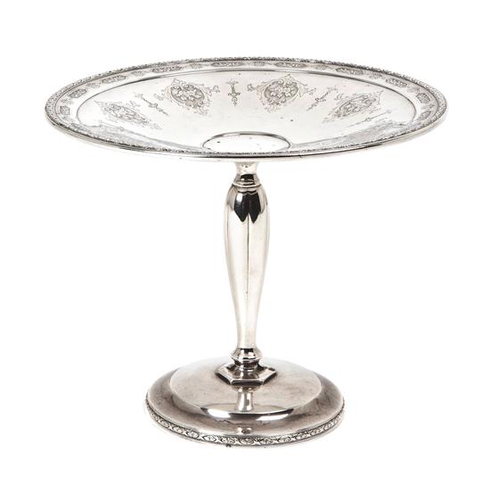 An American Sterling Silver Tazza 15628d