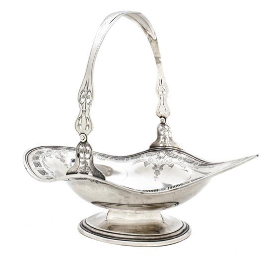 An American Sterling Silver Basket 15628f