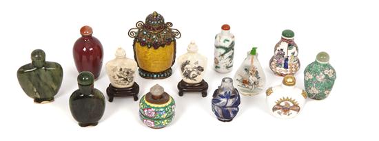 Thirteen Chinese Snuff Bottles 1562a3