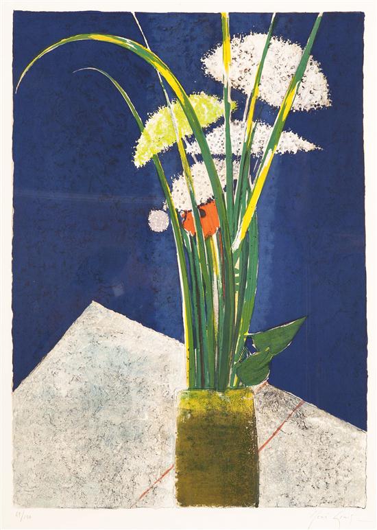 Rene Lenig (20th century) Flowers