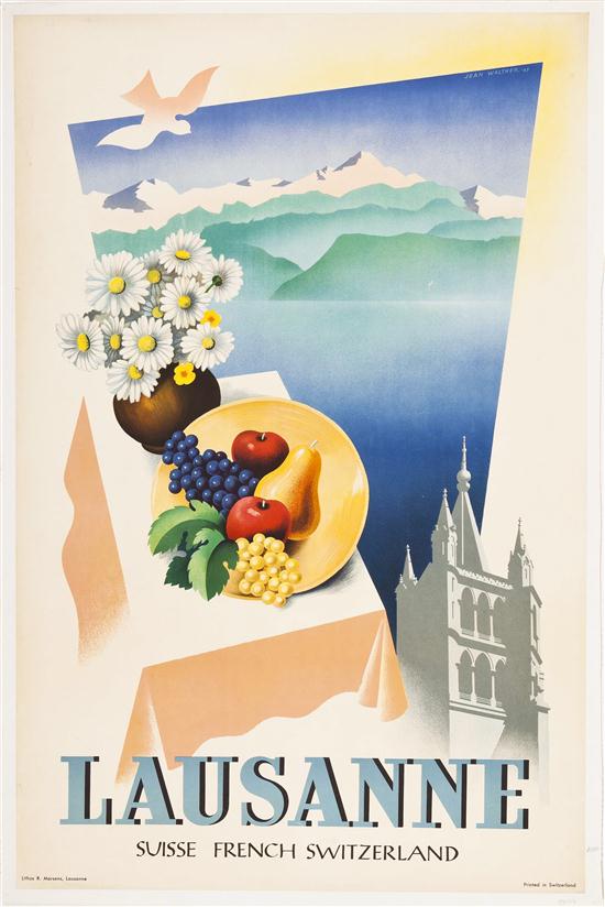 Two Vintage Travel Posters (20th