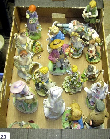 A Collection of various porcelain