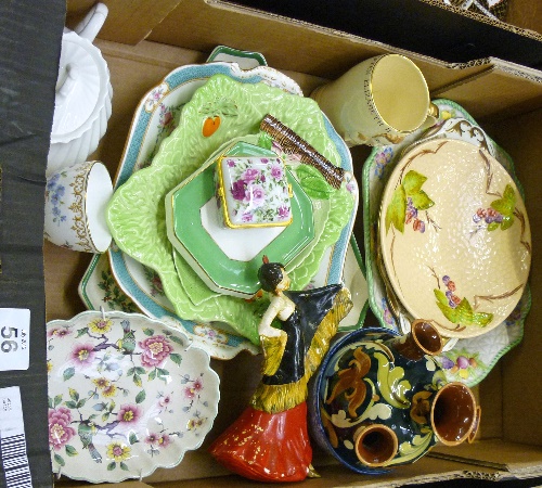 A collection of various Pottery to include