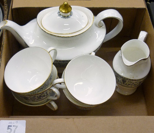 Royal Doulton Baronet part Tea Set (8)