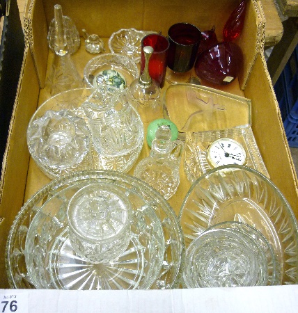 A collection of various Glassware