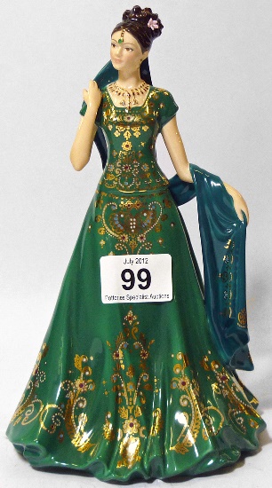 Royal Worcester Figure The Emerald 156392