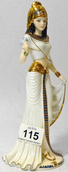 Coalport Figure of Cleopatra Limited 1563a1