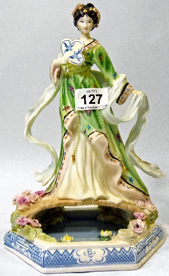 Royal Worcester Figure Willow Princess 1563ad