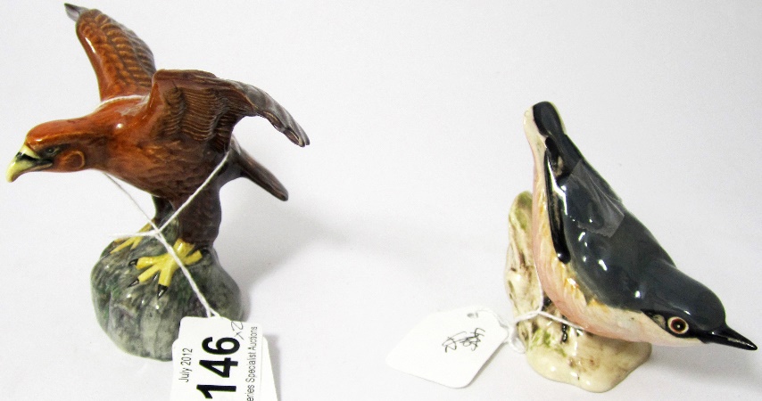 Beswick Nuthatch 2413 chipped 1563be