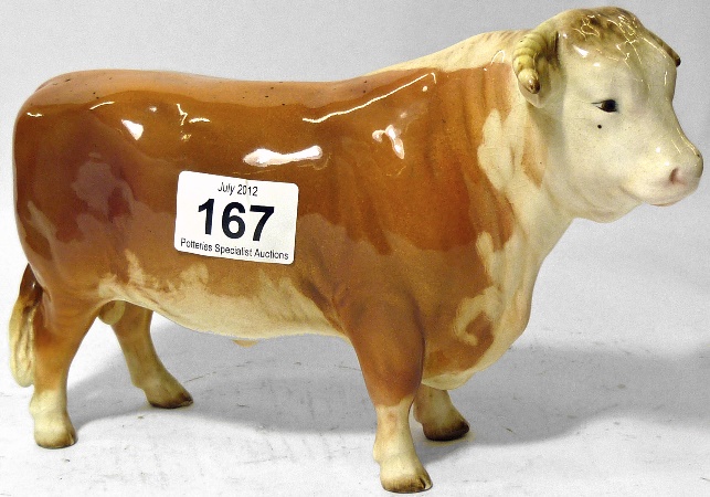 Beswick Early Hereford Bull 949 1563d2