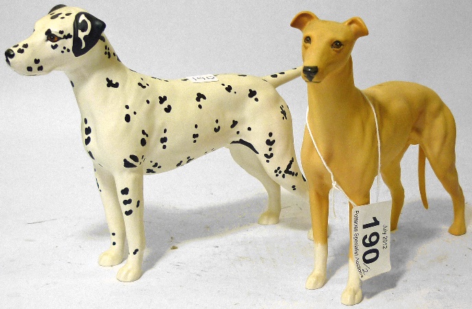 Beswick Dalmatian 961 and Greyhound