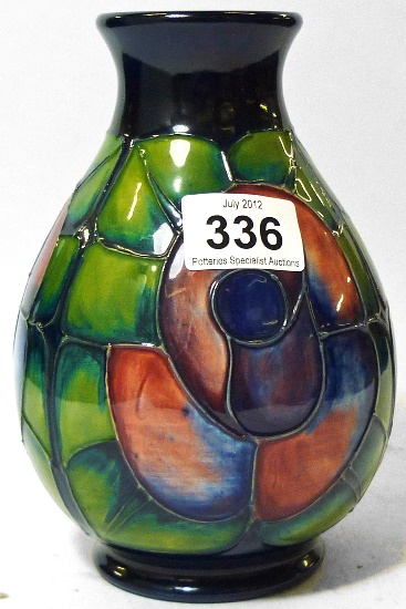 Moorcroft Vase decorated with Abstract