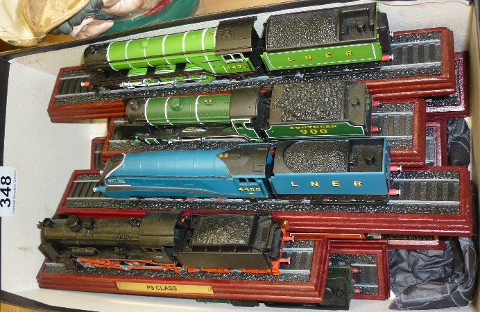 A collection of Model Steam Locomotives