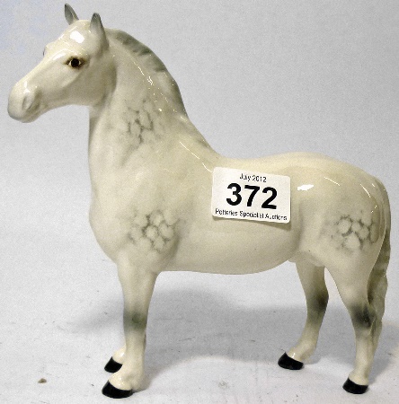 Beswick Welsh Cob in Grey Gloss