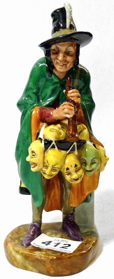 Royal Doulton Figure The Mask Seller 1564a3