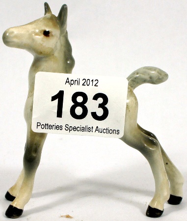 Beswick Foal 763 Grey Gloss 15656b