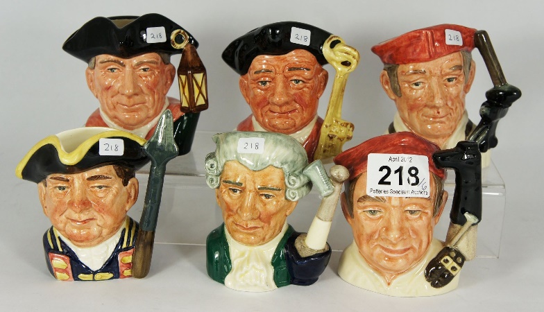 Royal Doulton Small Character Jugs 15658d