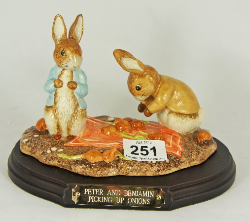 Beswick Beatrix Potter Tableau