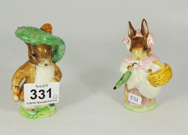 Beswick Beatrix Potter Figures Mrs Rabbit