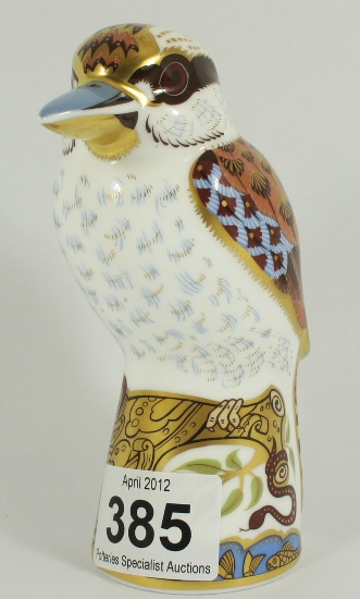 Royal Crown Derby Paperweight Kookaburra 156626