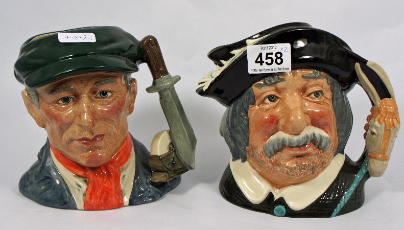 Royal Doulton Large Character Jugs