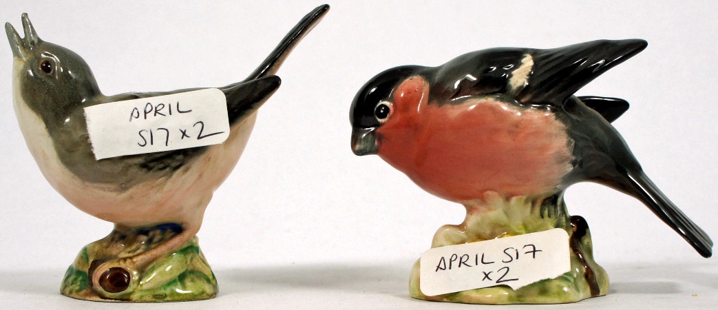 Beswick White Throat 2106A early 15668f