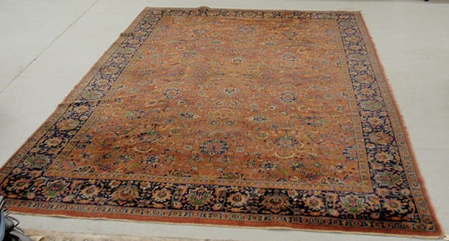 Room size Sarouk oriental carpet 1567d9