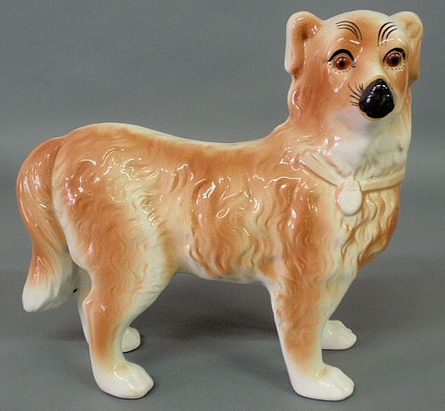 Staffordshire standing dog with 15680e