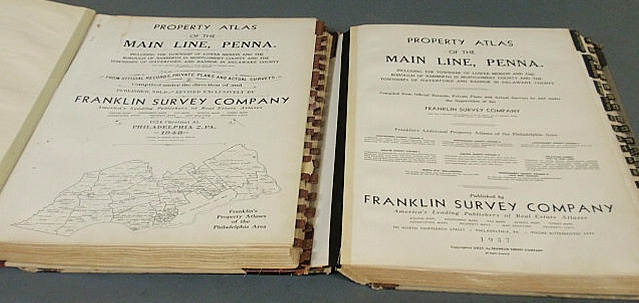 Two books Property Atlas of the 1568ec