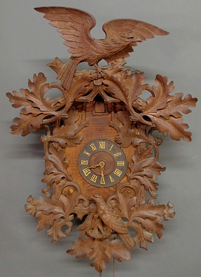 Black Forest cuckoo clock c.1900 with