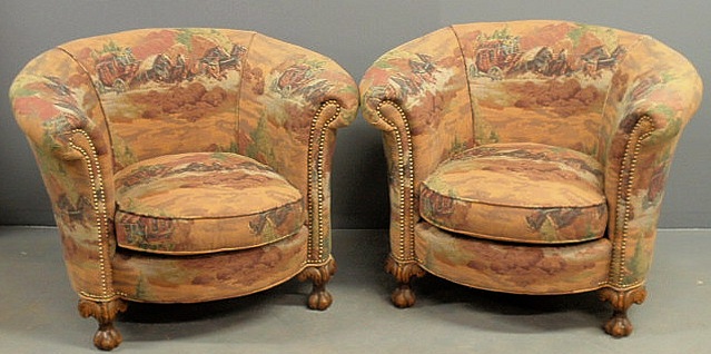 Pair of Stoneleigh chairs with 156924