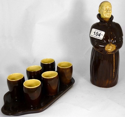 Beswick Heatmaster Monk Decanter 1569db