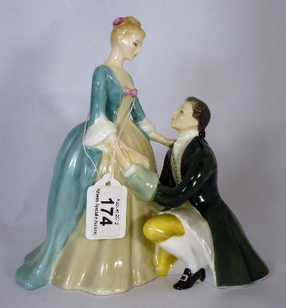 Royal Doulton Figure The Suitor