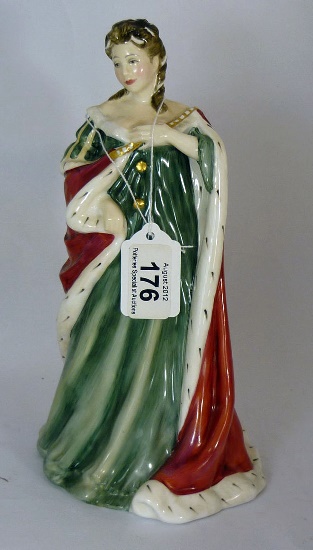 Royal Doulton Figure Queen Anne 156a1f